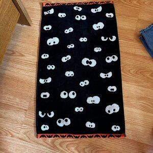 Halloween Hand Towel Ghosts Bats Eyes Caro Home